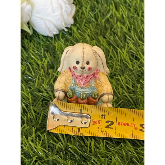 Vintage Retro Resin Boy Easter Bunny Rabbit - Picture 5 of 7